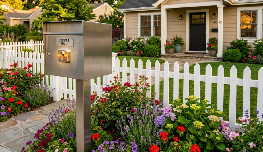 house mailbox house mailbox