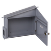 Zenewood Galvanized Steel Wall Mount Mailbox with Plant Holder- WPM02G