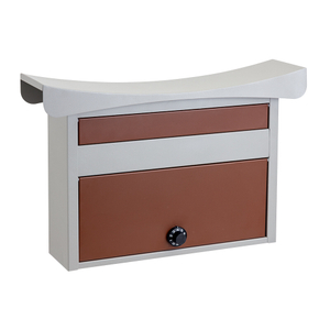 Zenewood Galvanized Steel Wall Mount Mailbox - W1881