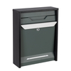 Zenewood Galvanized Steel Wall Mount Mailbox - B2414