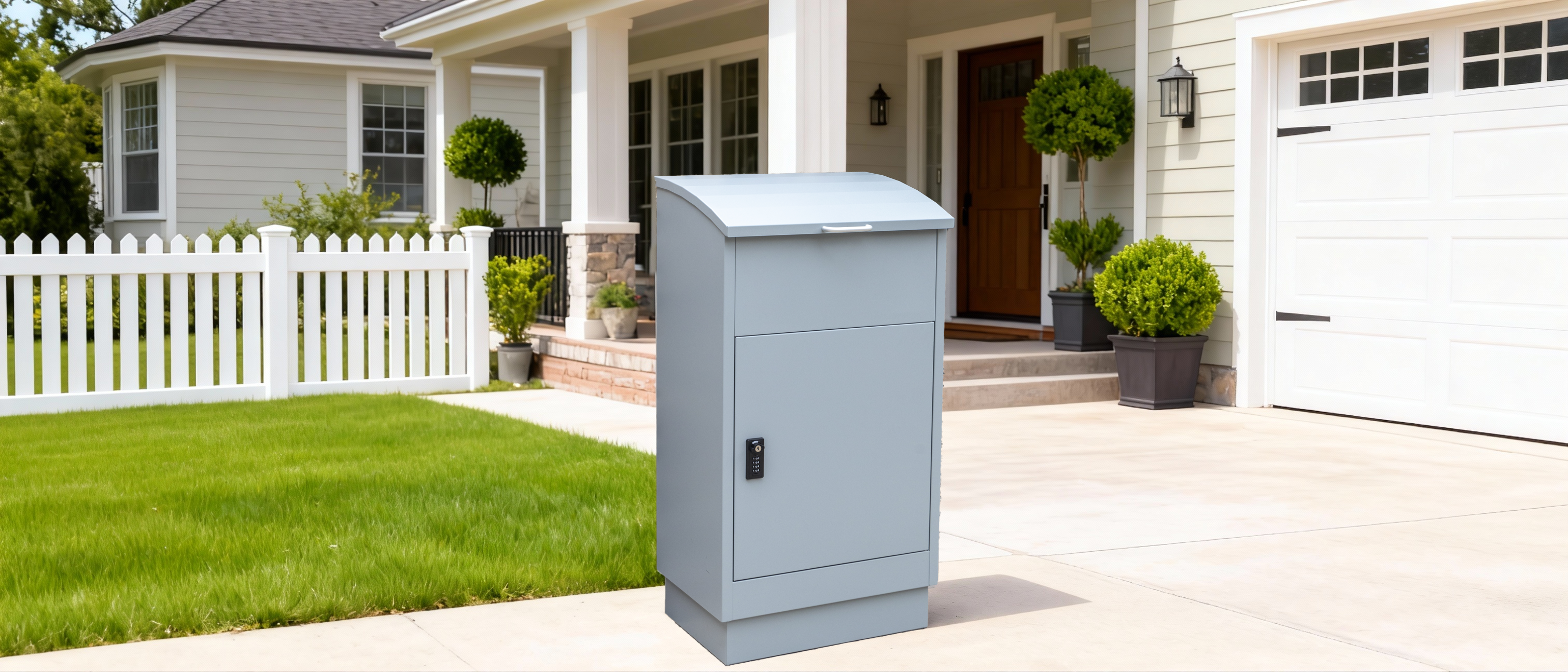 package container for porch