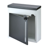 Zenewood Galvanized Steel Code Lock Wall Mount Outdoor Mailbox - W1856