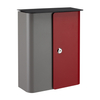 Zenewood Galvanized Steel Wall Mount Modern Design Mailbox - WP014