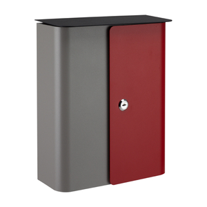 Zenewood Galvanized Steel Wall Mount Modern Design Mailbox - WP014