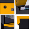 Zenewood Galvanized Steel Wall Mount Outdoor Mailbox - WLD20