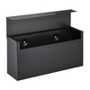Zenewood Galvanized Steel Wall Mount Outdoor Mailbox - W1839