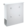 Zenewood Galvanized Steel Wall Mount Outdoor Mailbox - W1812N