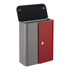 Zenewood Galvanized Steel Wall Mount Modern Design Mailbox - WP014