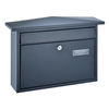 Zenewood Galvanized Steel Wall Mount Outdoor Mailbox - W1829