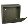 Zenewood Galvanized Steel Wall Mount Mailbox - W1801