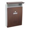 Zenewood Wall Mount Outdoor Wooden Printing Mailbox - W1509WT