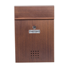 Zenewood Wall Mount Outdoor Wooden Printing Mailbox - W1509WT