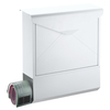 Zenewood Galvanized Steel Wall Mount Outdoor Mailbox - W1812N