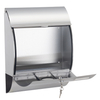 Zenewood Galvanized Steel Wall Mount Mailbox - WRB26
