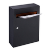 Zenewood Galvanized Steel Wall Mount Mailbox - WP011