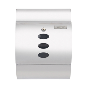 Zenewood Galvanized Steel Wall Mount Mailbox - WRB26