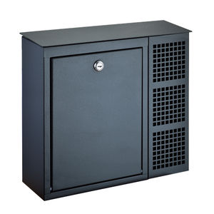 Zenewood Galvanized Steel Wall Mount Outdoor Mailbox - W1860