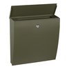 Zenewood Galvanized Steel Wall Mount Mailbox - W1801