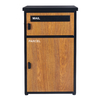 Zenewood Wood Grain Mailbox & Delivery Safety Box - WPB034