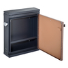 Zenewood Galvanized Steel Wall Mount Mailbox - W1867