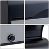 Zenewood Galvanized Steel Wall Mount Outdoor Mailbox - W1879
