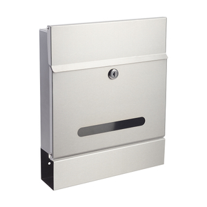 Zenewood Stainless Steel Wall Mount Mailbox - B2354