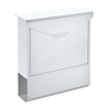 Zenewood Galvanized Steel Wall Mount Outdoor Mailbox - W1812N