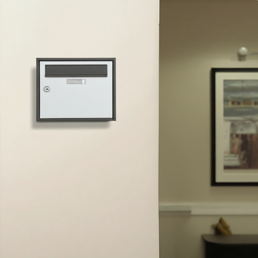 The Charm And Practicality of A Retro Wall Mount Mailbox