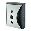 Zenewood Galvanized Steel Wall Mount Modern Design Mailbox - W1840