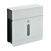 Zenewood Galvanized Steel Wall Mount Mini Mailbox - W1852