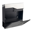 Zenewood Galvanized Steel Wall Mount Mailbox - W1885