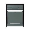 Zenewood Galvanized Steel Wall Mount Mailbox - B2414