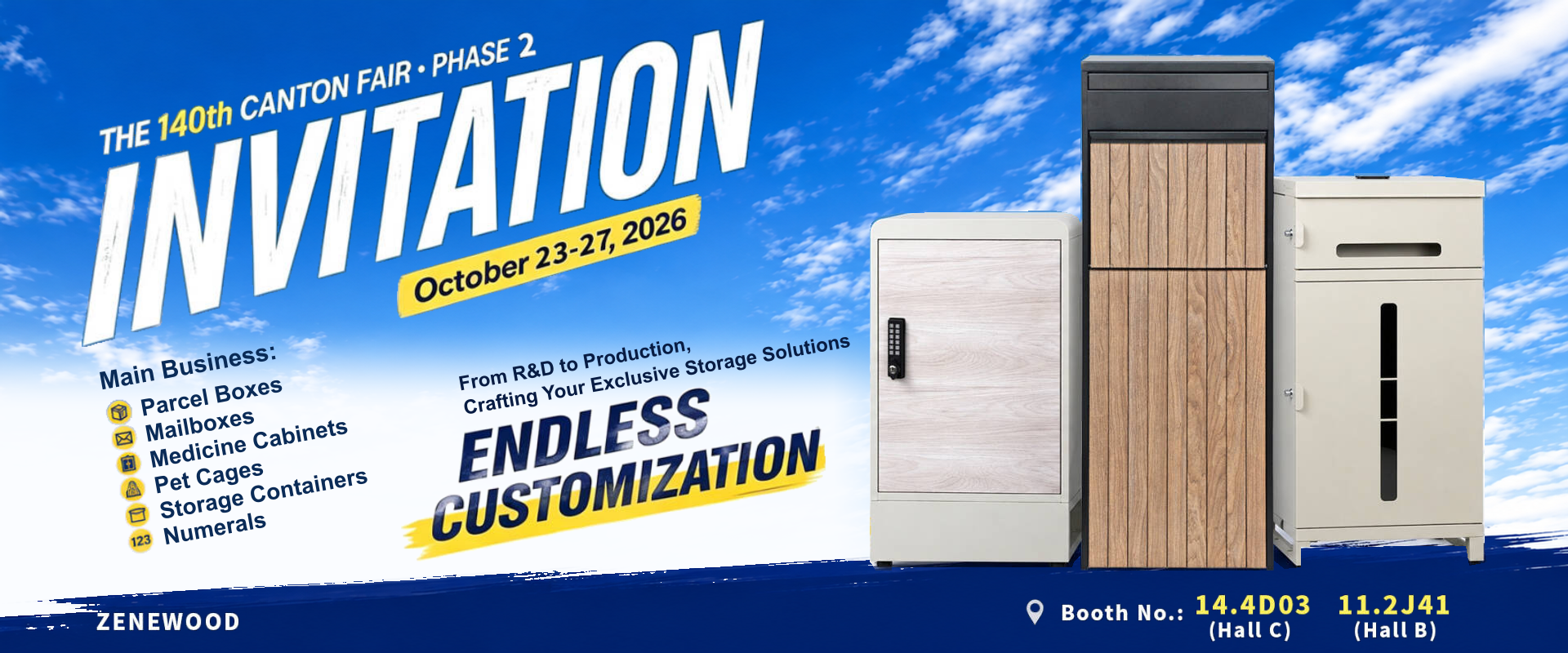 Zenewood at the 140th Canton Fair