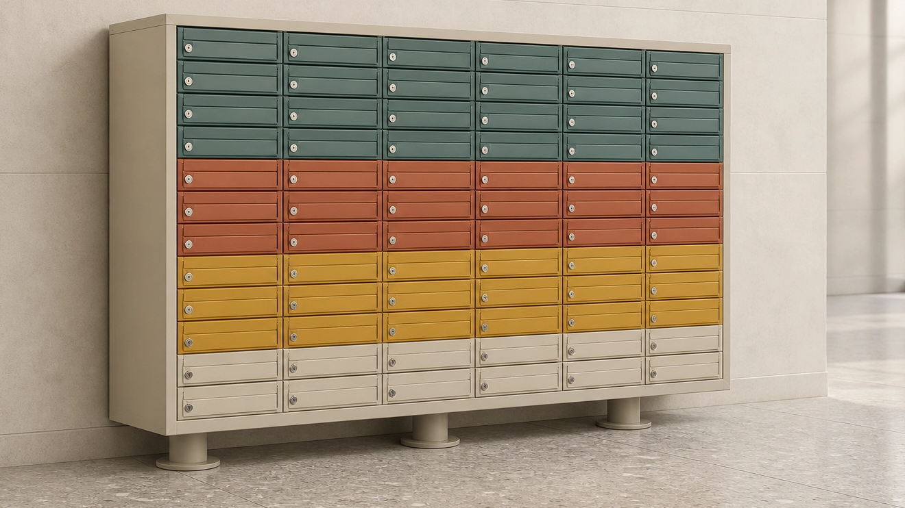 china apartment mailboxes