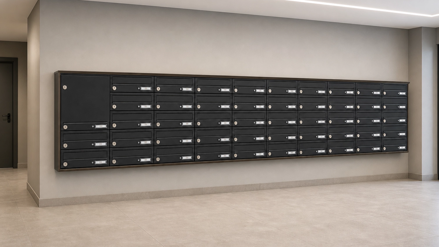 Commercial letter box