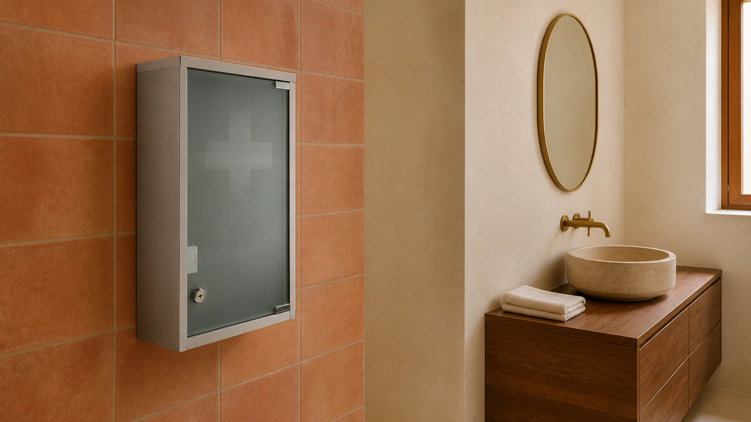 Metal Medicine Cabinet